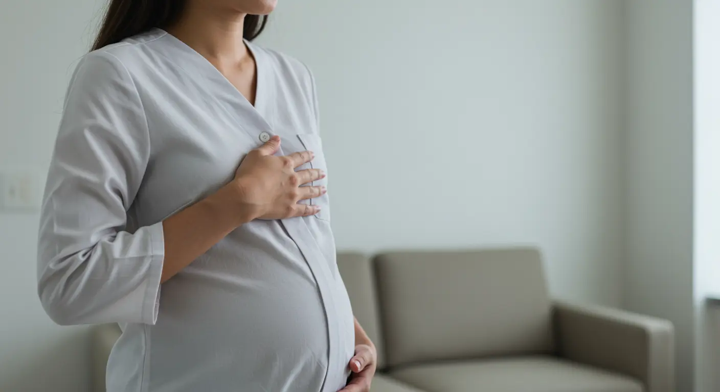 กรดไหลย้อนในคนท้อง