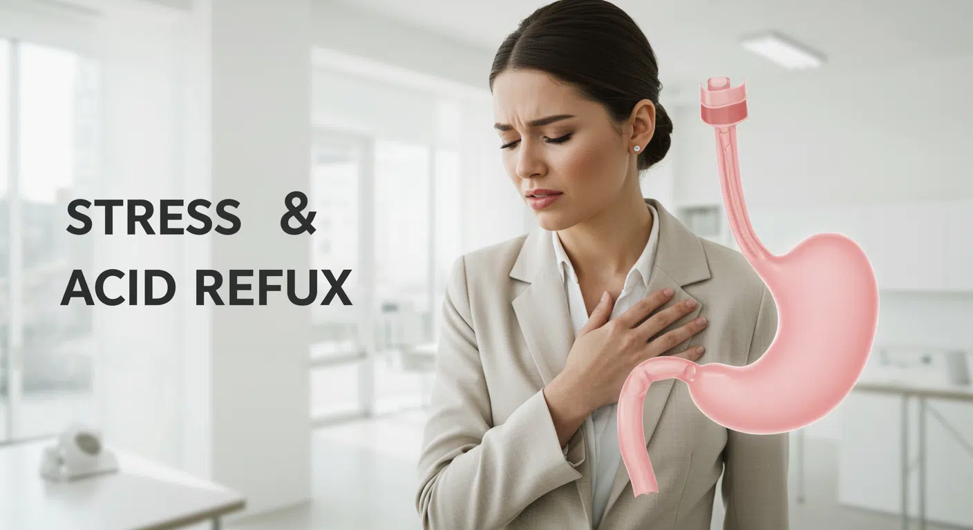 ความเครียดกับกรดไหลย้อน