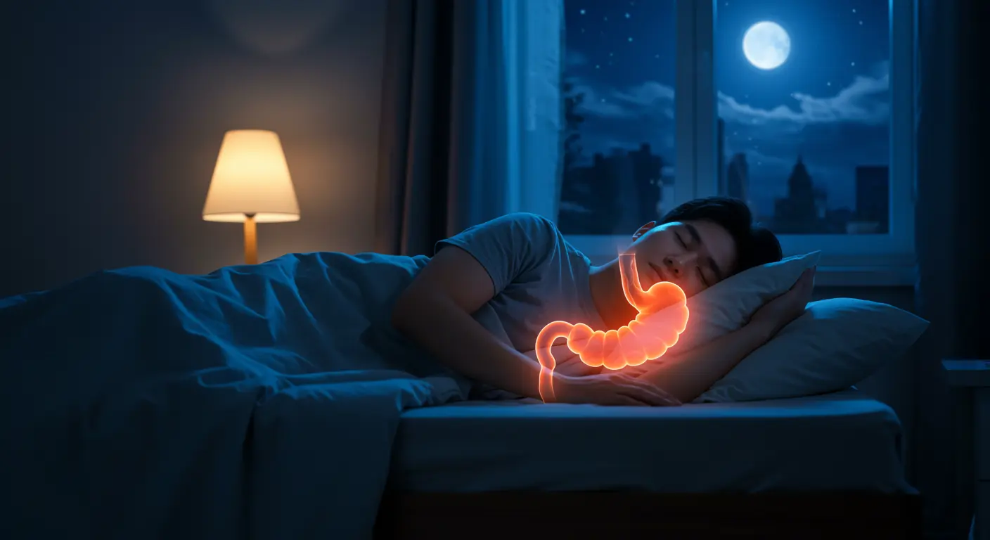 ทำไมกรดไหลย้อนมักเป็นตอนกลางคืน