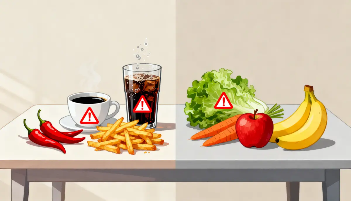 อาหารเผ็ด ของทอด และกาแฟที่อาจกระตุ้นกรดไหลย้อน