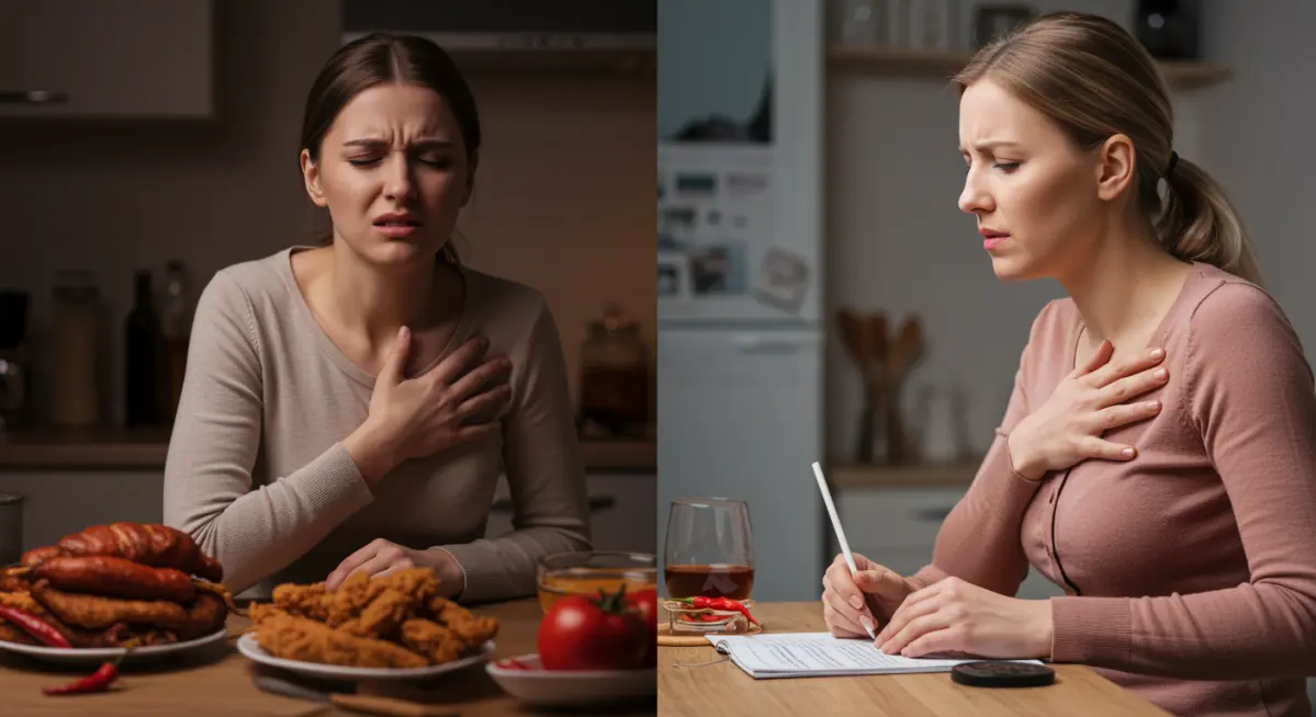 อาหารที่ควรเลี่ยงกรดไหลย้อน