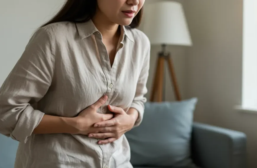 อาการเจ็บลิ้นปี่ จุกแน่นกลางอก จากโรคกระเพาะและกรดไหลย้อน