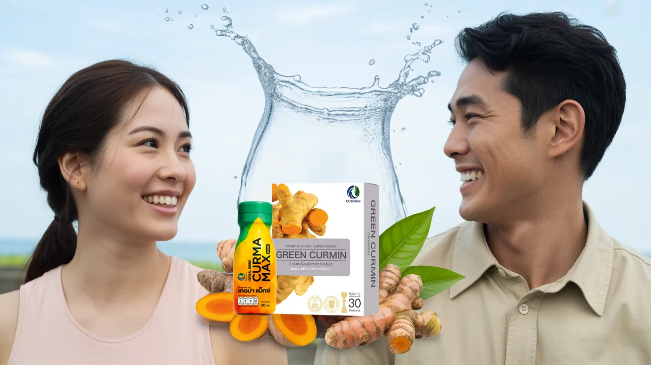 ผลิตภัณฑ์ Green Curmin และ Curma Max นวัตกรรมสมุนไพรสกัดดูแลกรดไหลย้อนและโรคกระเพาะ