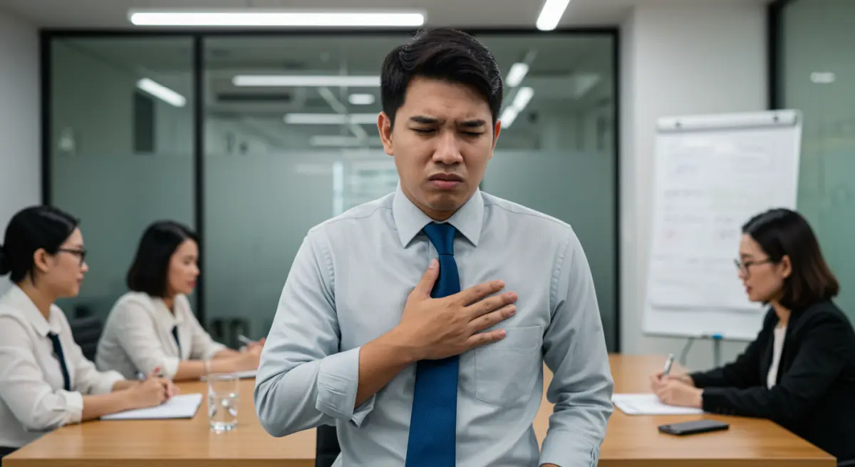 เรอเปรี้ยว กรดไหลย้อน อาการ